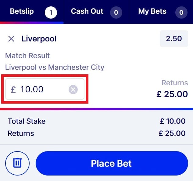 betfred bet slip for liverpool bet desktop