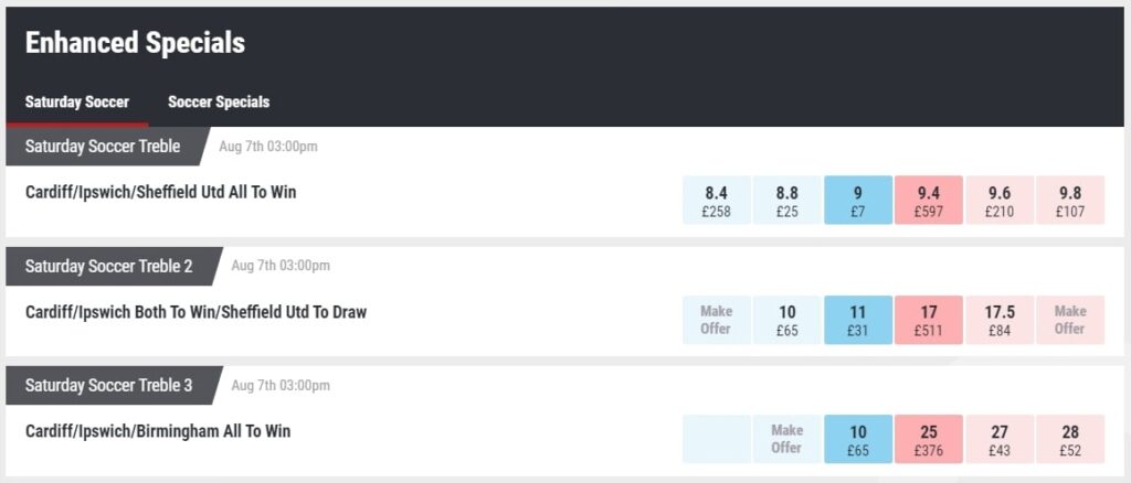 matchbook enhanced specials desktop