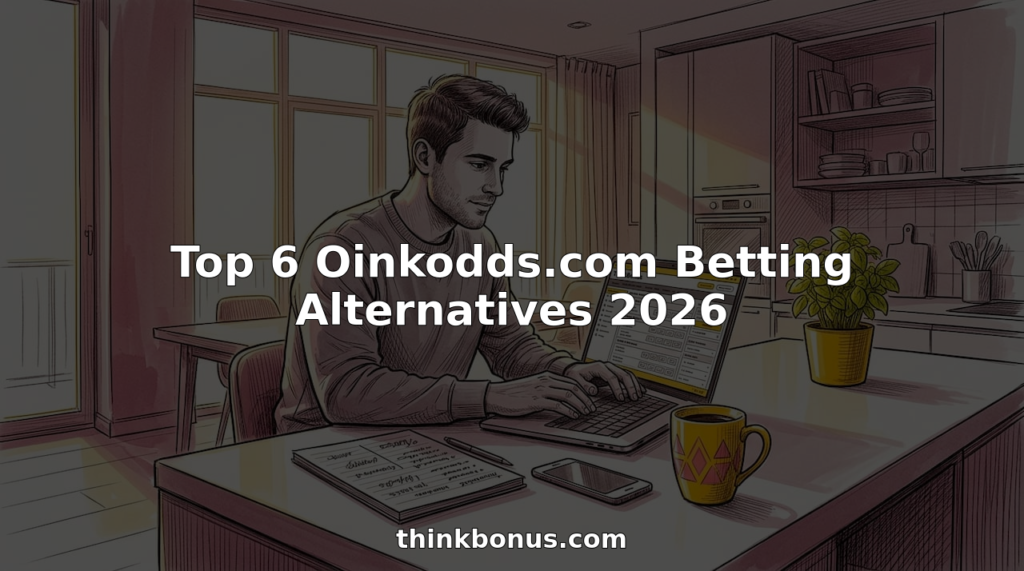 Top 6 Oinkodds.com Betting Alternatives 2026 Person browsing sports betting alternatives on laptop at home